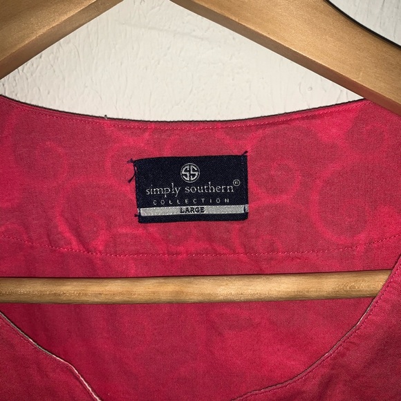 Simply Southern starfish notch neck tunic - Picture 4 of 5